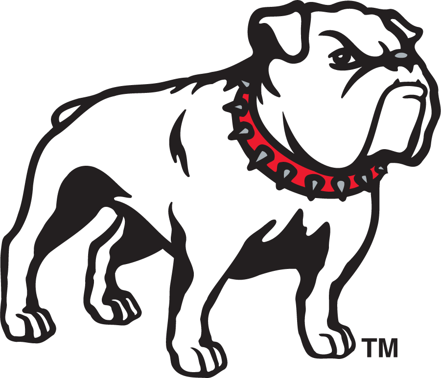 Georgia Bulldogs 1996-2000 Secondary Logo v4 diy DTF decal sticker